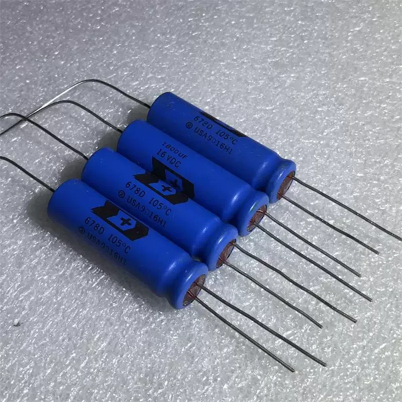 

10-100 шт. новый американский SPRAGUE 678D серии 1800 мкФ 16 В Fever аудио фильтр электролитический конденсатор