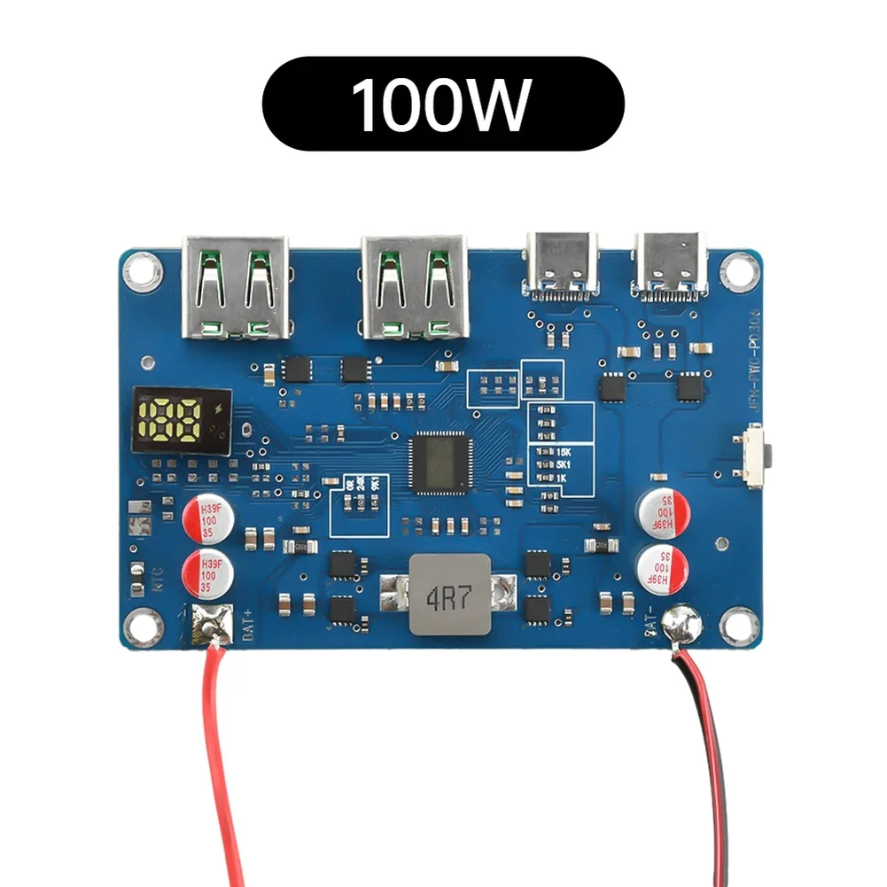 100W PD QC Power Bank Module Compatible with For Solar Charging Systems Featuring MPPT Efficiency Optimization