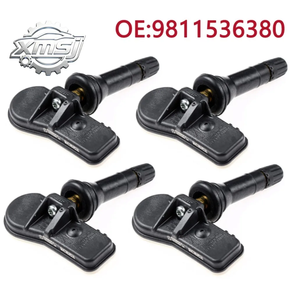 

9811536380 433MHZ Sensor de presión de neumáticos TPMS para Peugeot 207 301 308 3008 408 508 5008 para Citroen C4 C5 DS4 DS5 980