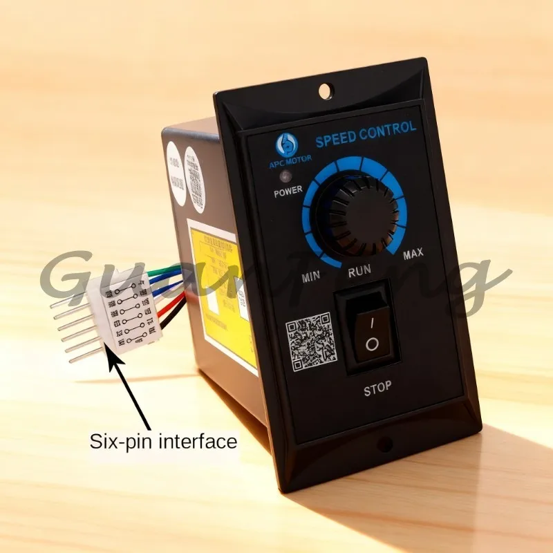 Power drive component, 6W-300W AC variable speed adjustable motor, used for mechanical drive work of automation equipment