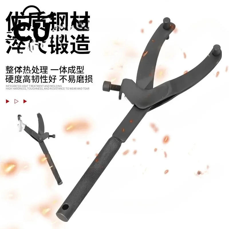 Y Type Flywheel Caliper Motorcycle Variator Remover Puller Tool For Scooter Moped Gy6 50cc 125cc Flywheel Wrench Hand Tool