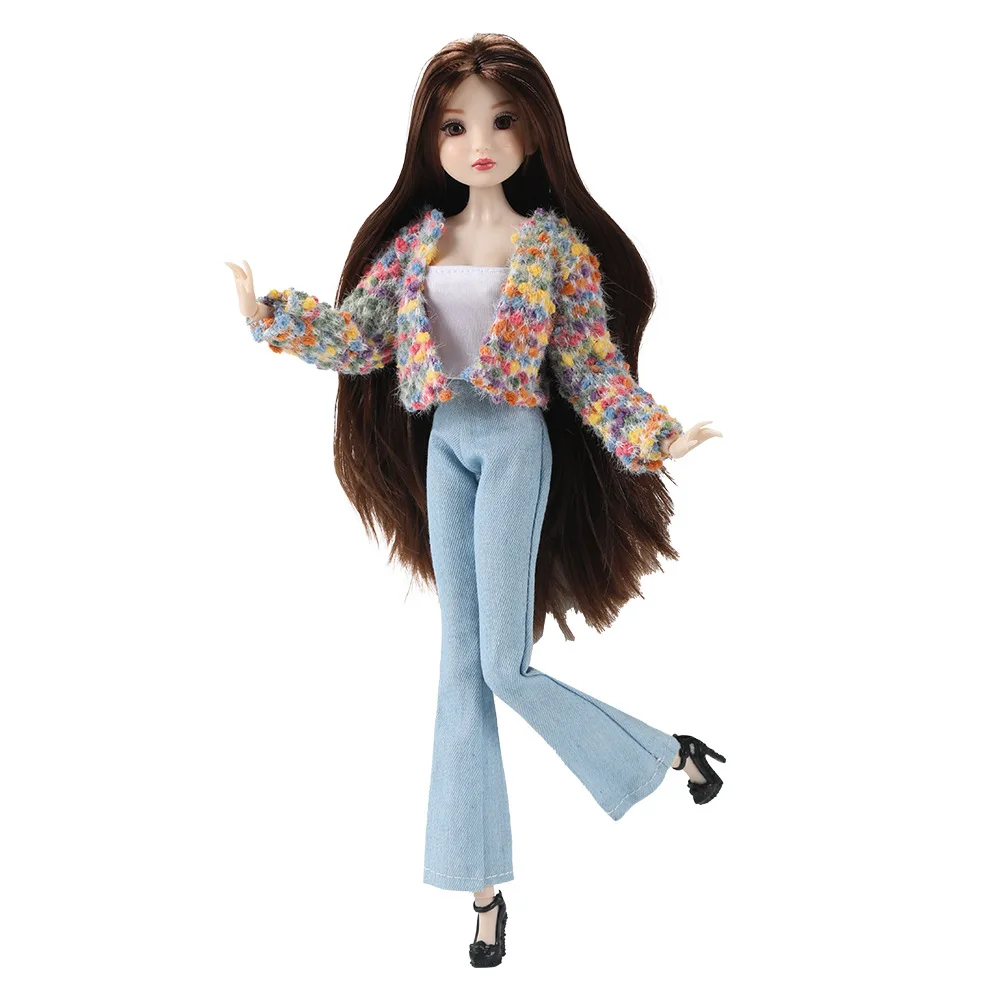 1/6 슈퍼모델 인형 BJD 수제 인형 옷 자켓 바지 치마 조끼 패션 다양한 스타일 데일리 드레스업 의류 30cm 인형용