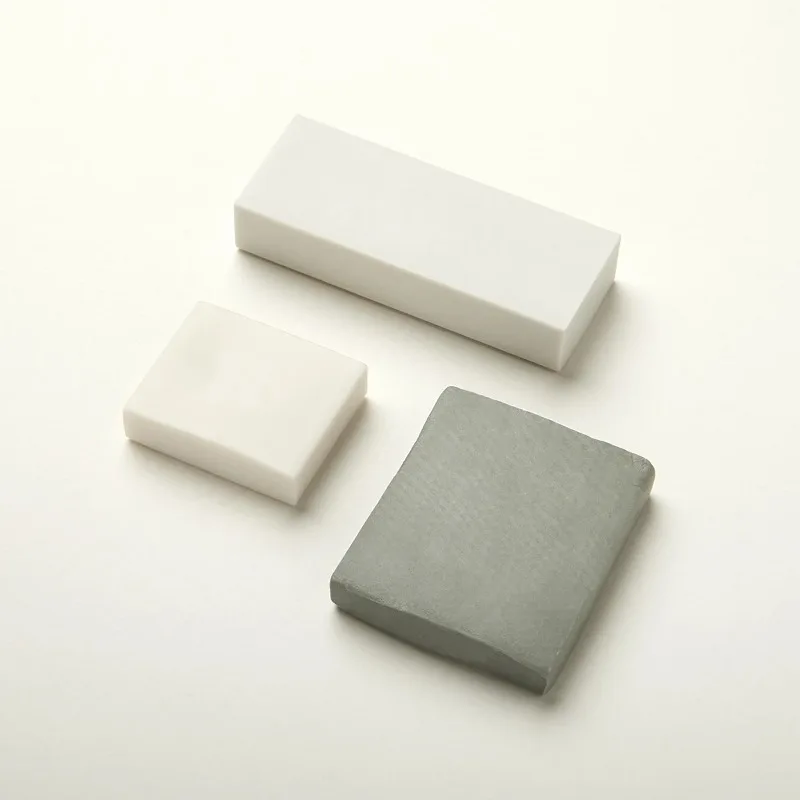 Borrachas variadas, conjunto de 3