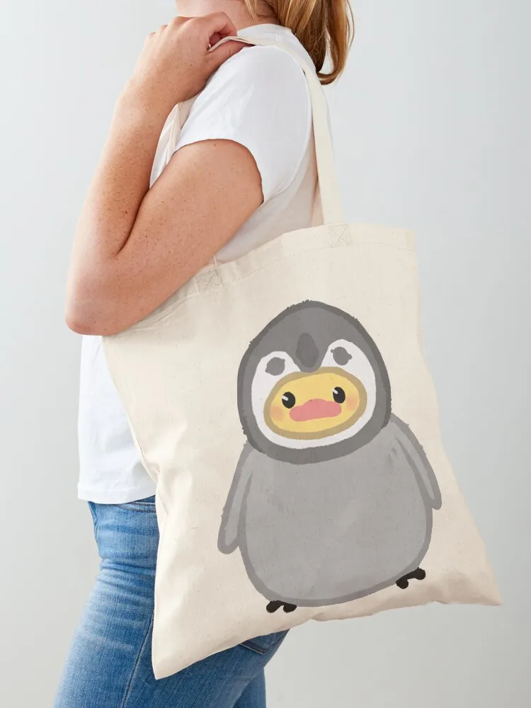 

Baby Penguin Birdblob Tote Bag tote bag women bags luxury women cute pouch bag cloth woman