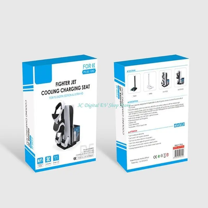 

E74D игровая ручка, подставка для рассеивания тепла, контроллер, зарядная базовая станция, подходит для