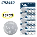 15PCS CR2450