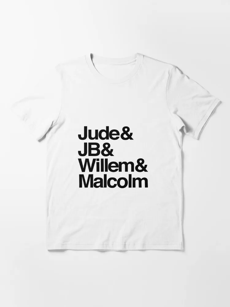 

Jude JB Willem Malcolm Essential T-Shirt 100% Cotton Streetwear High Quality New Fashion Top Tees