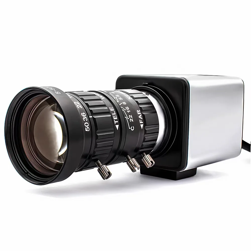 WGWK-A1200 12MP 15FPS POE IP Camera Industrial Camera Housing With CS Varifocal Lens