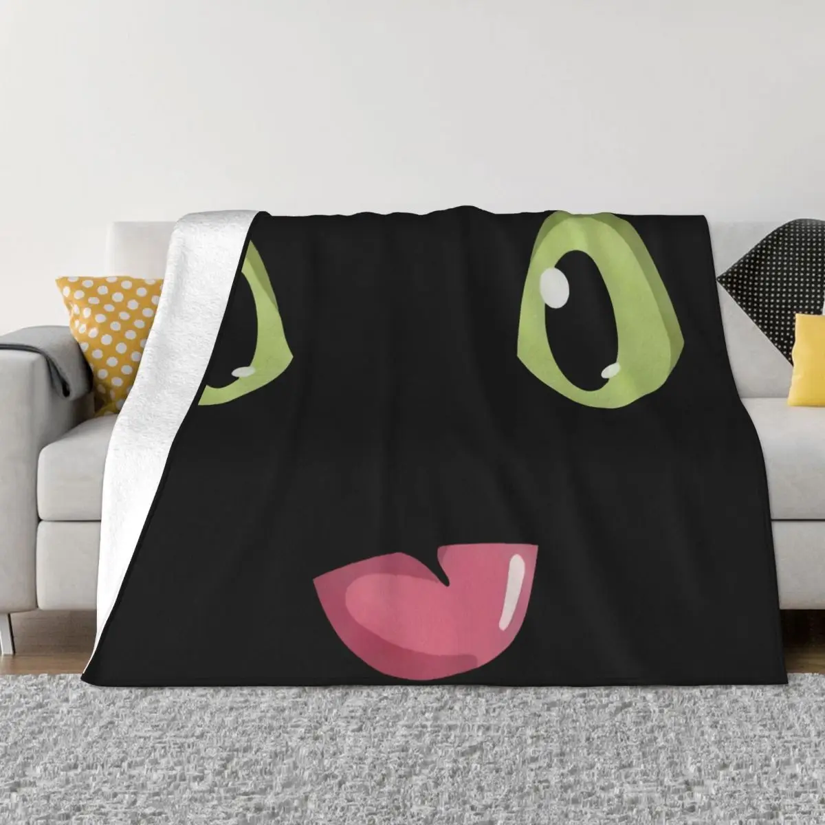 Httyd How To Train Your Dragon Black Printed Fn9678 Wom Vacation Breathable Casual Print Pride On Sale On Sale Throw Blanket