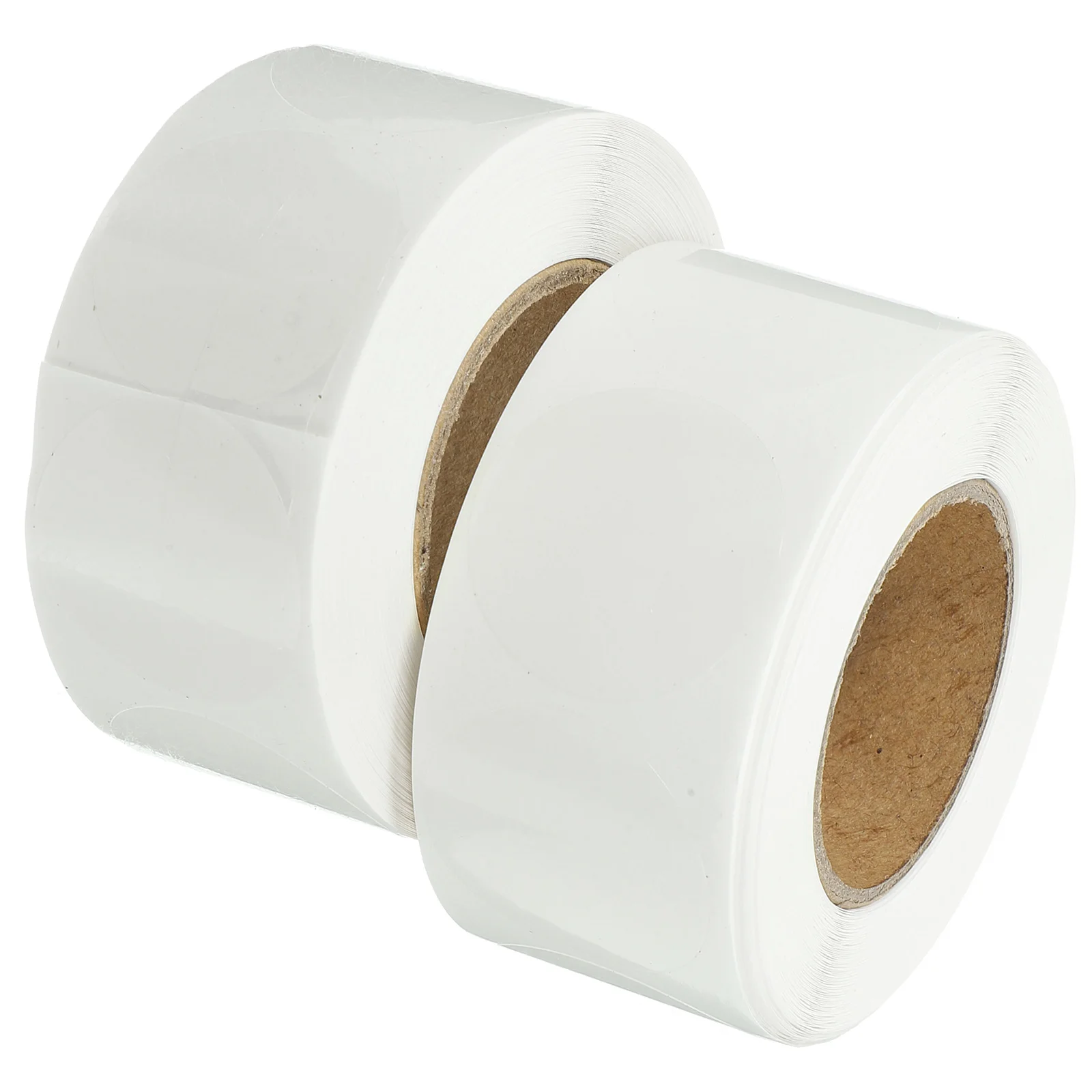 2 لفات ملصقات شفافة مستديرة ملصقات نقطية لاصقة شفافة لتنظيم الملفات زجاجات الجرار ملصقات ختم مغلف ذاتية اللصق #5