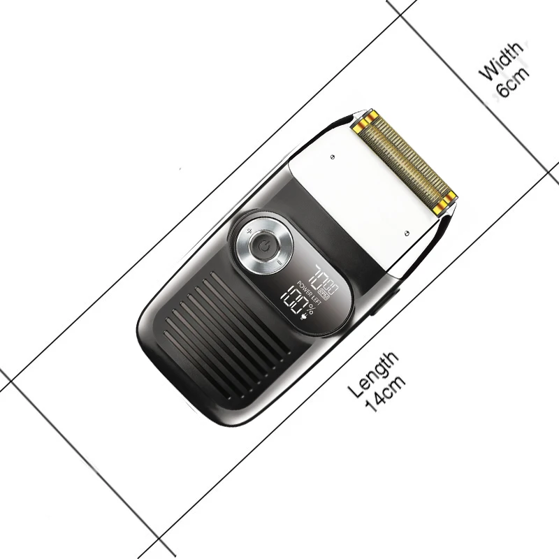 مجموعة شفرات قطع بديلة احترافية مناسبة لماكينة الحلاقة الكهربائية Kemei 2026 (الذهبية أو الفضية)