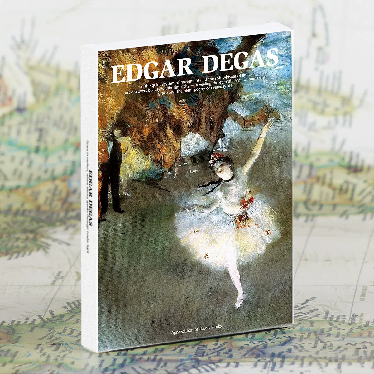 30 Pcs/Set Edgar Degas Oil Painting Postcard - French Classic Ballet Dancer Painting Art Collection Cards Home Decor