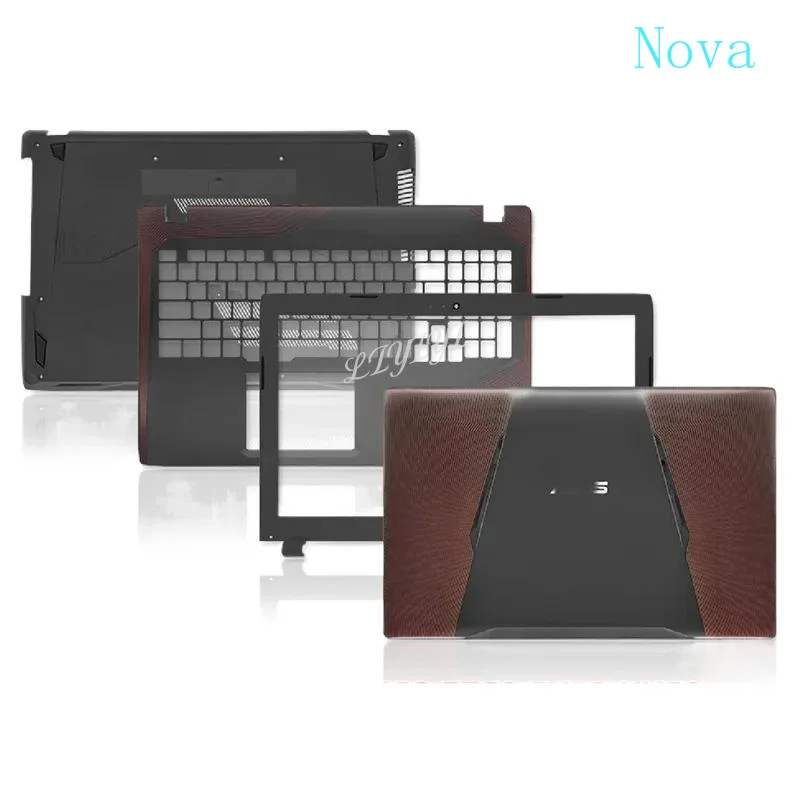 Новый ноутбук NC для Asus gl553 fx553 zx553 fz53 fx53 kx53 задняя крышка верхний корпус/передняя панель/подставка для рук/нижняя крышка корпуса
