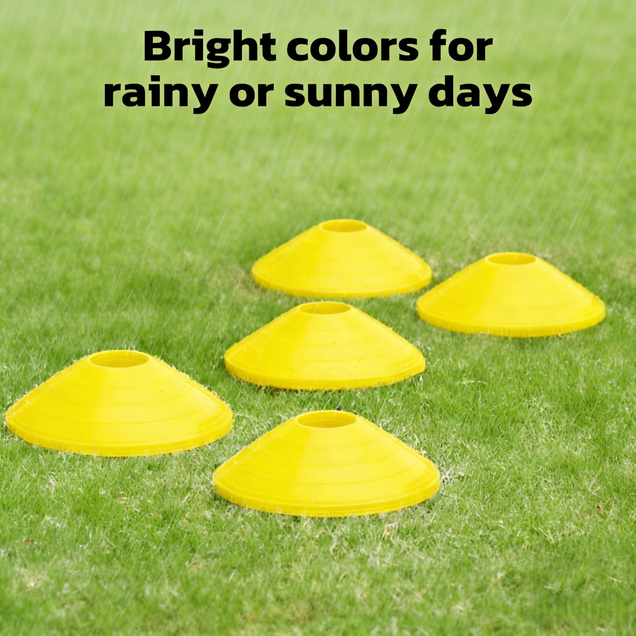 30 pcs Kerucut Pelatihan Sepak - Football Training Cone ulasan dan harga