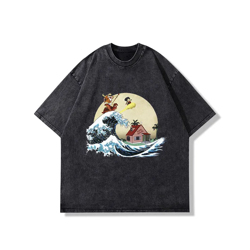 

Dragon Ball Super Saiyan T-Shirt 2026 Summer Cotton Unisex Casual Streetwear Short Sleeve Y2K Streetwear Trend