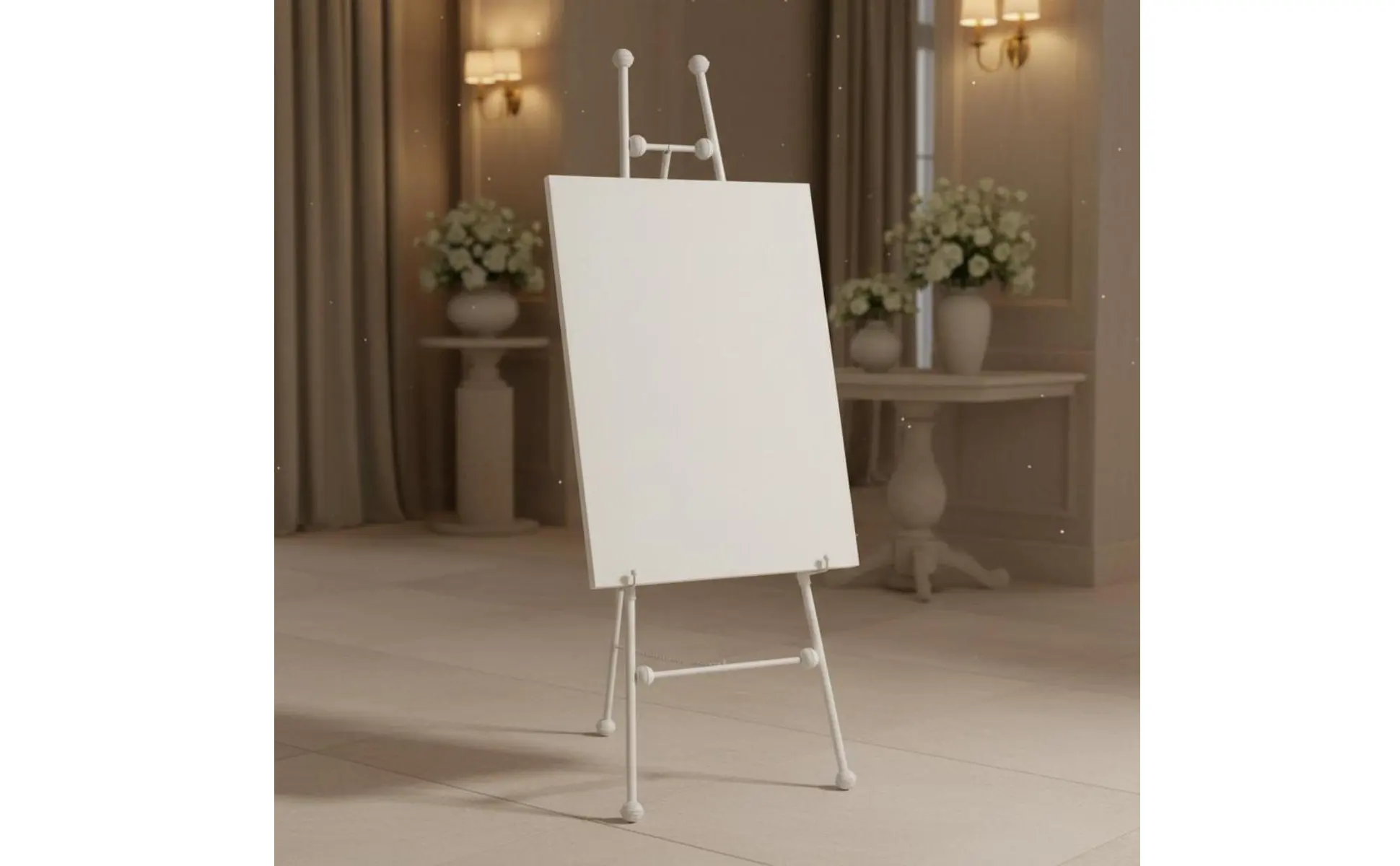 Gold Wedding Sign Stand Nordic Design Wedding Sign Stand Gold Metal Easel Subtle Luxury Tripod Poster Holder Sturdy