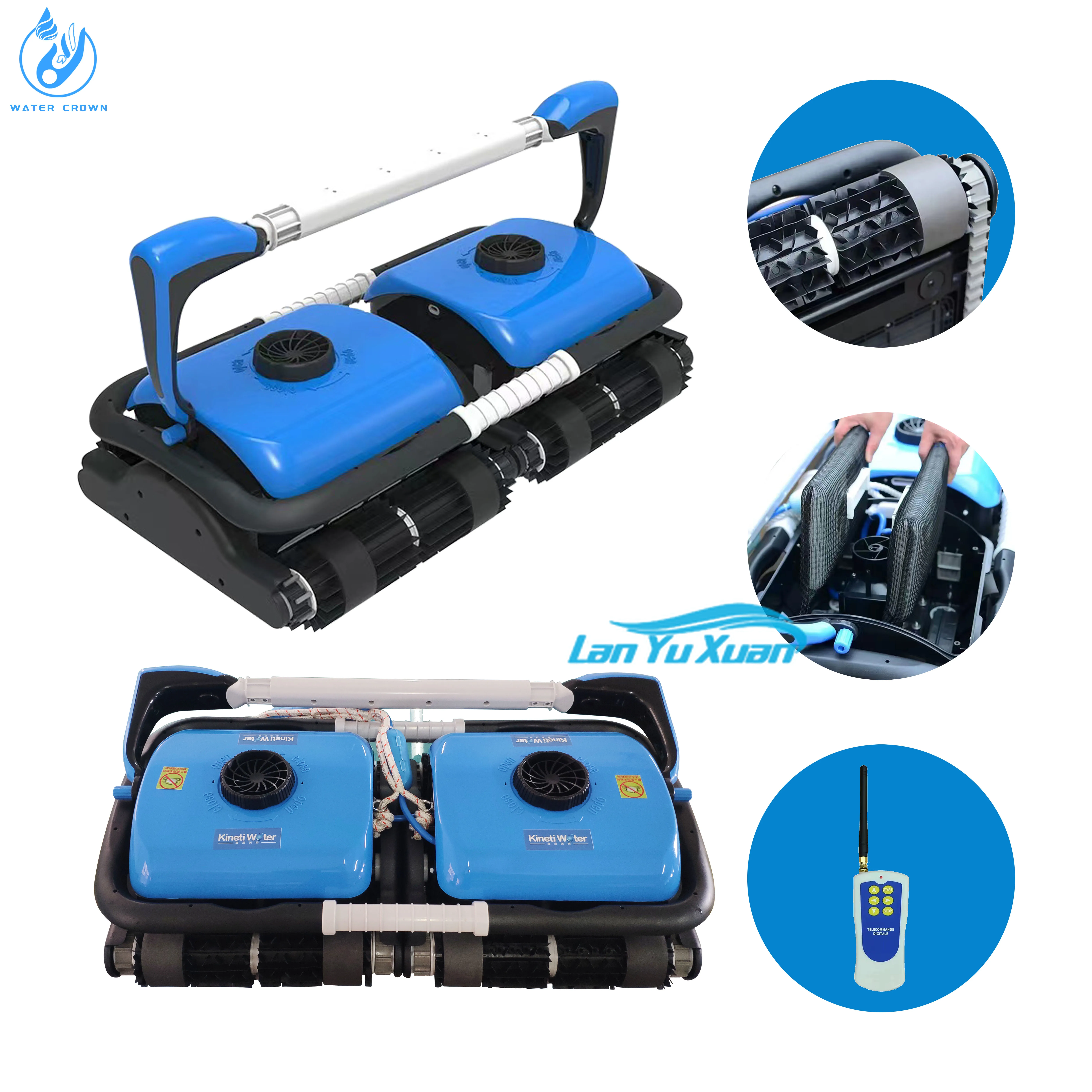 Manufacturer Supply Swimming Pool  Automatic Cleaner Robot HJ4042 with Remote and WIFI