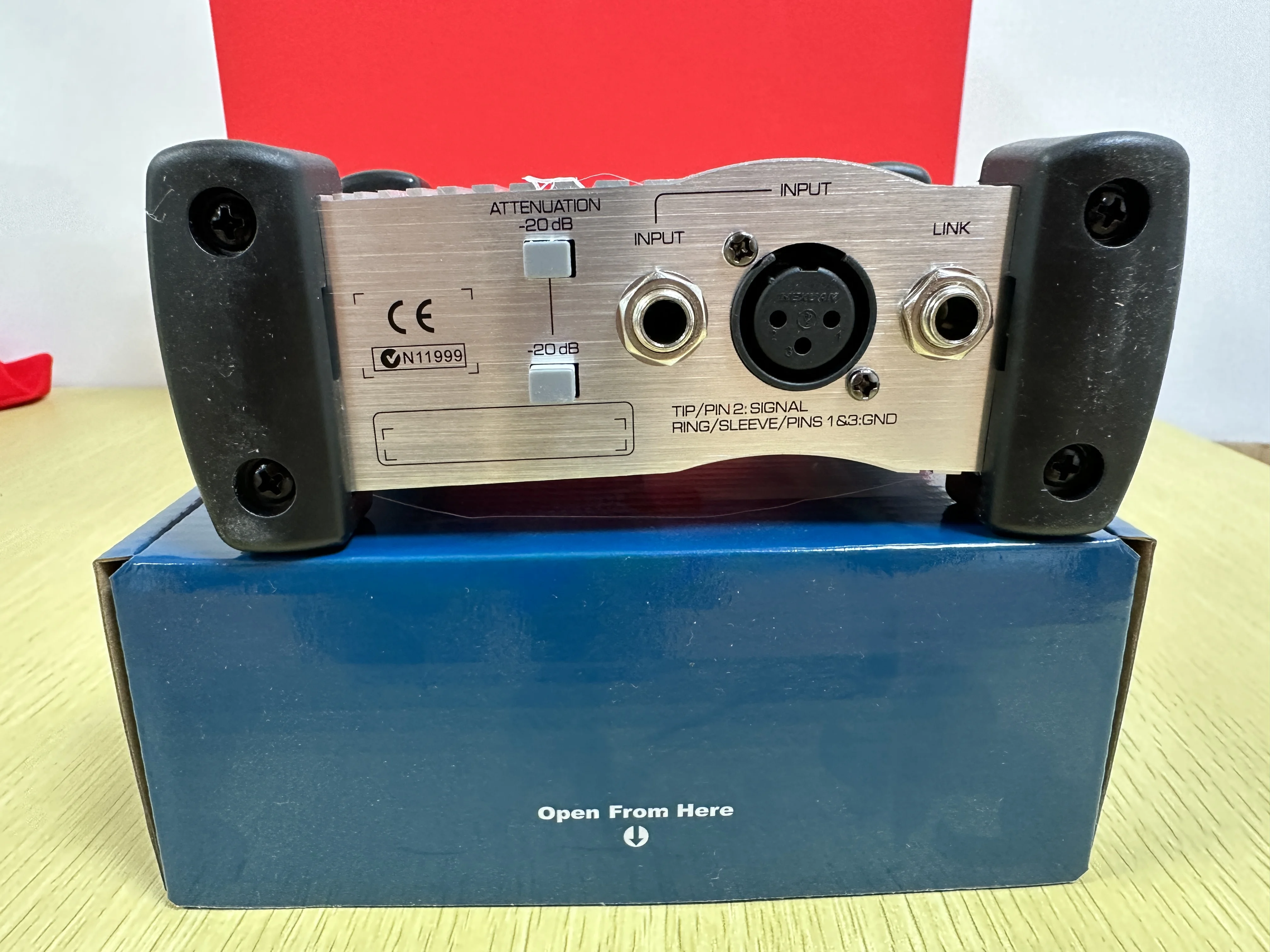 RTS LDI-100S Phantom DI-Boxes DI-100 Active Direct Box для Behringer