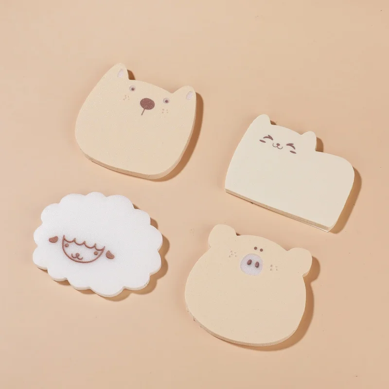 24pcs/lot Kawaii Cat Bear  Dogw Memo Pad Sticky Notes Cute N Times Stationery Label Notepad Bookmark Post School Supply