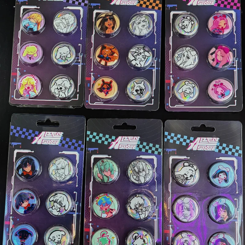 In Stock Genuine Alien Stage Rabbit Series Little Badge Blind Box Star Bar Badge Ivan Till Gift Anime Peripheral  Xmas Gift