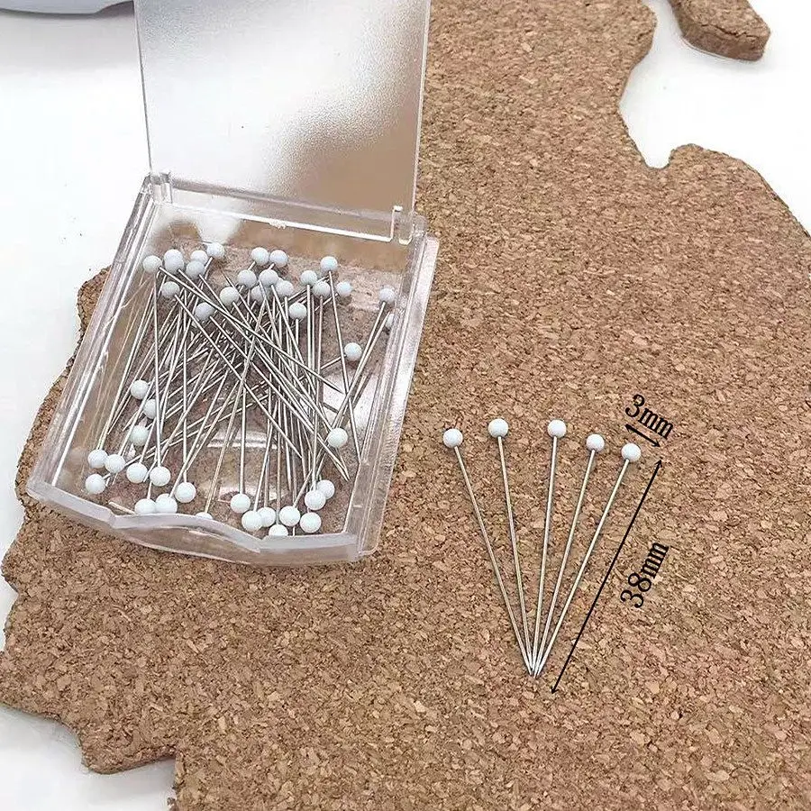 AB02 وسادة دبوس مغناطيسي مع درج حامل دبوس مغناطيسي وسائد للخياطة أنيقة المدبسة العلبة لدبابيس الخياطة