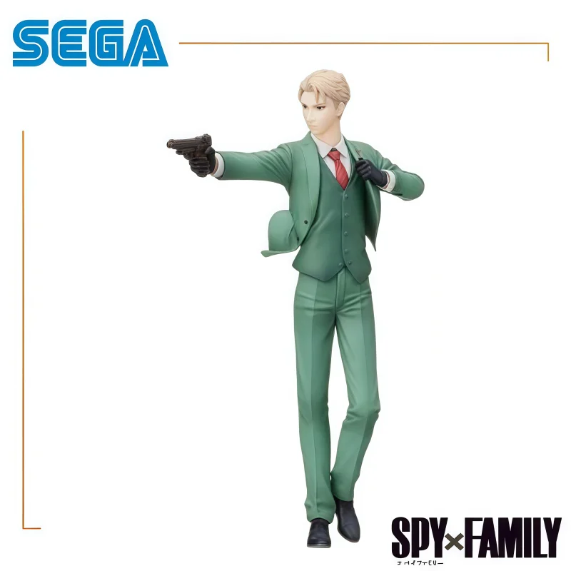 재고 있음 100% 정품 세가 스파이 패밀리 로이드 포저 액션 피규어 인형 새 상품 박스 포장 애니메이션 주변기기 가라지 토이즈 모델