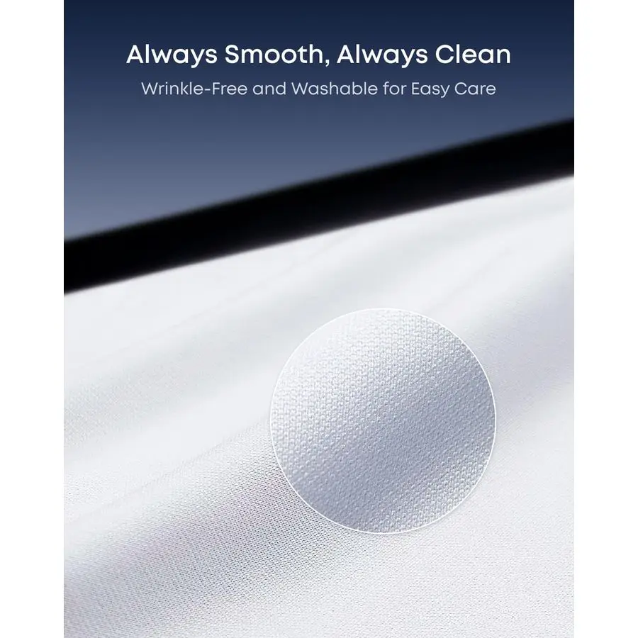 Tela de projetor externa de 100 polegadas com suporte, bolsa de transporte portátil, tela de filme 169, configuração rápida e fácil, sem rugas e lavável