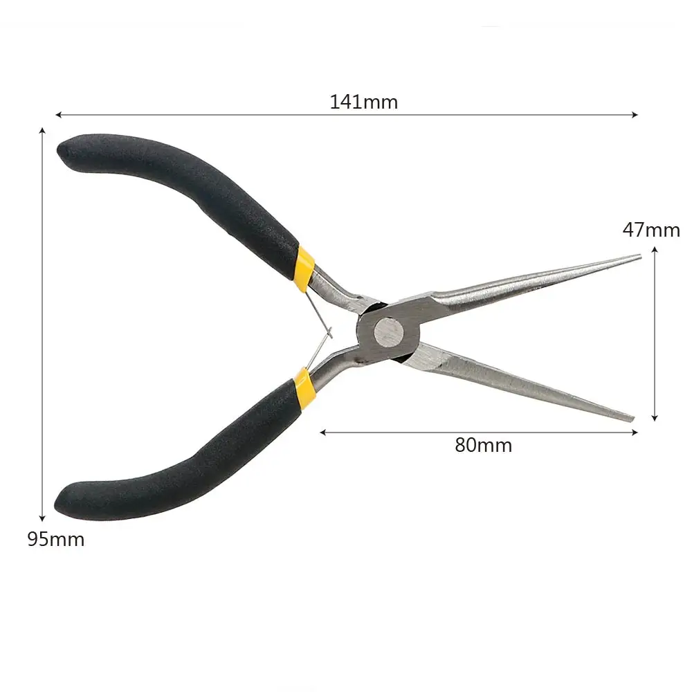 Multifunction Stripping Needle Pliers Long Nose Steel Cutting Clamping Pliers Tools For DIY Small Jewelry Accessory image 6