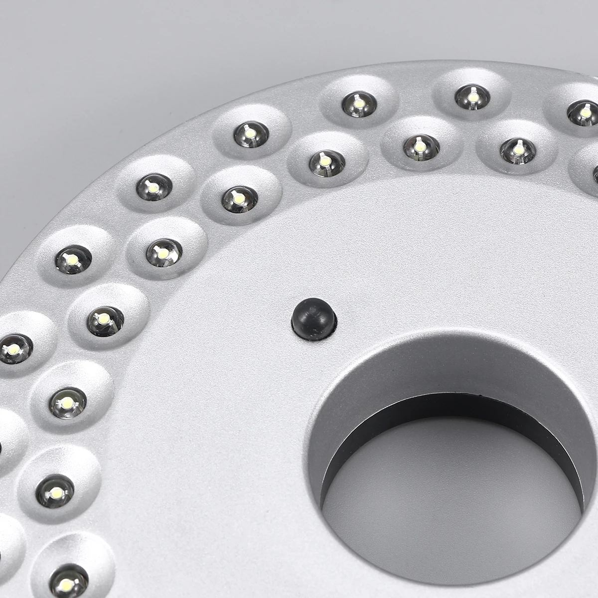 

36 LED Camping Lamp Easy Hanging Hook Design for Tent Patio Umbrella Pole Lighting Solution - Silver LED Camping Lamp