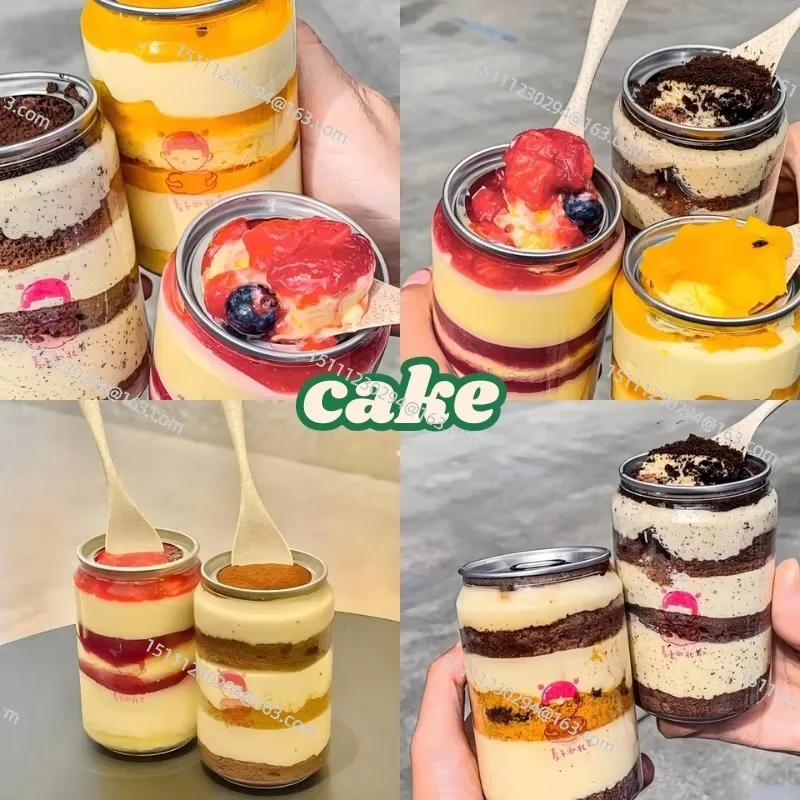 Automatic Can Sealer - Layered Beverage and  Milk Tea Non-Woven Sealing