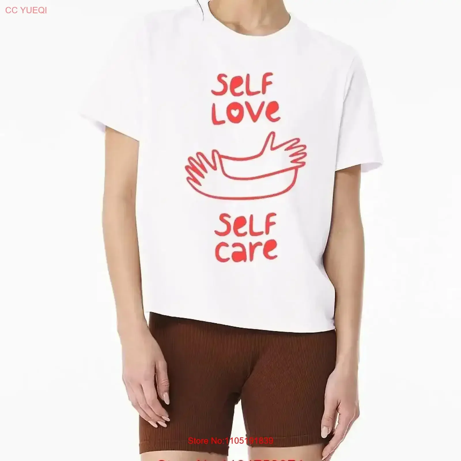 

Women's T Shirt Self Love Care Positive Affirmation vintage Washed Stylish Soft fashion Comfortable Breathable Stretched Casual