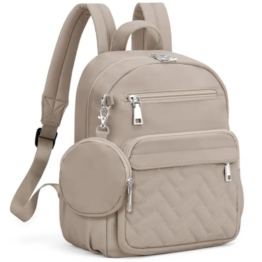 

Mini Backpack for Women Small Backpack Purse Anti Theft Backpack Waterproof Lightweight Puffer Back packs for Travel Work with