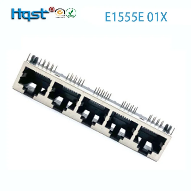 E1555E01X RJ45Mesh Port1*5Single-Port Half-Packet Shielded Switch Economical