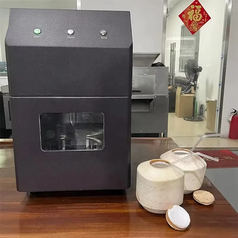 Custom Green Coconut Top Opener Young Coconut Top Cutting Machine Green Coconut Opening Machine