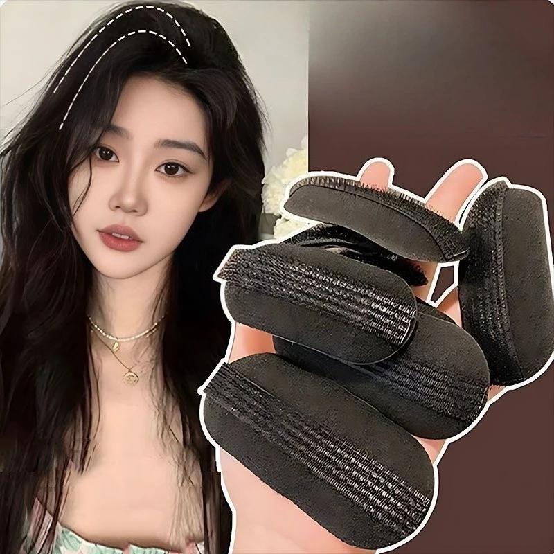 

2 шт./пакет, подушечки для волос, подушечки, заколки для волос, невидимый объем, основа для волос, пушистая губка, зажим, булочка, профессиональные инструменты для укладки волос «сделай сам»