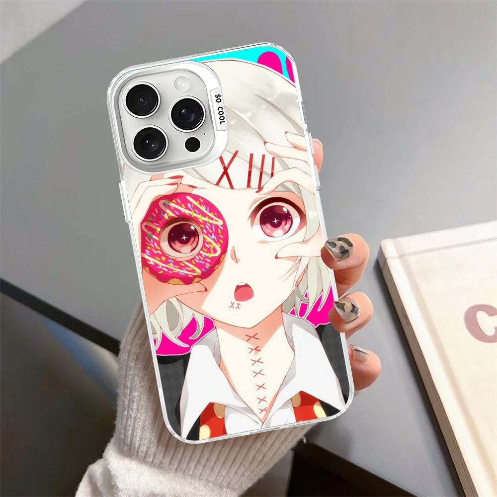 Juzo Suzuya Tokyo Ghouls Phone Case For iPhone 16 15 14 13 12 11 Pro Max X XR XSMAX Matte Shockproof Back Cover