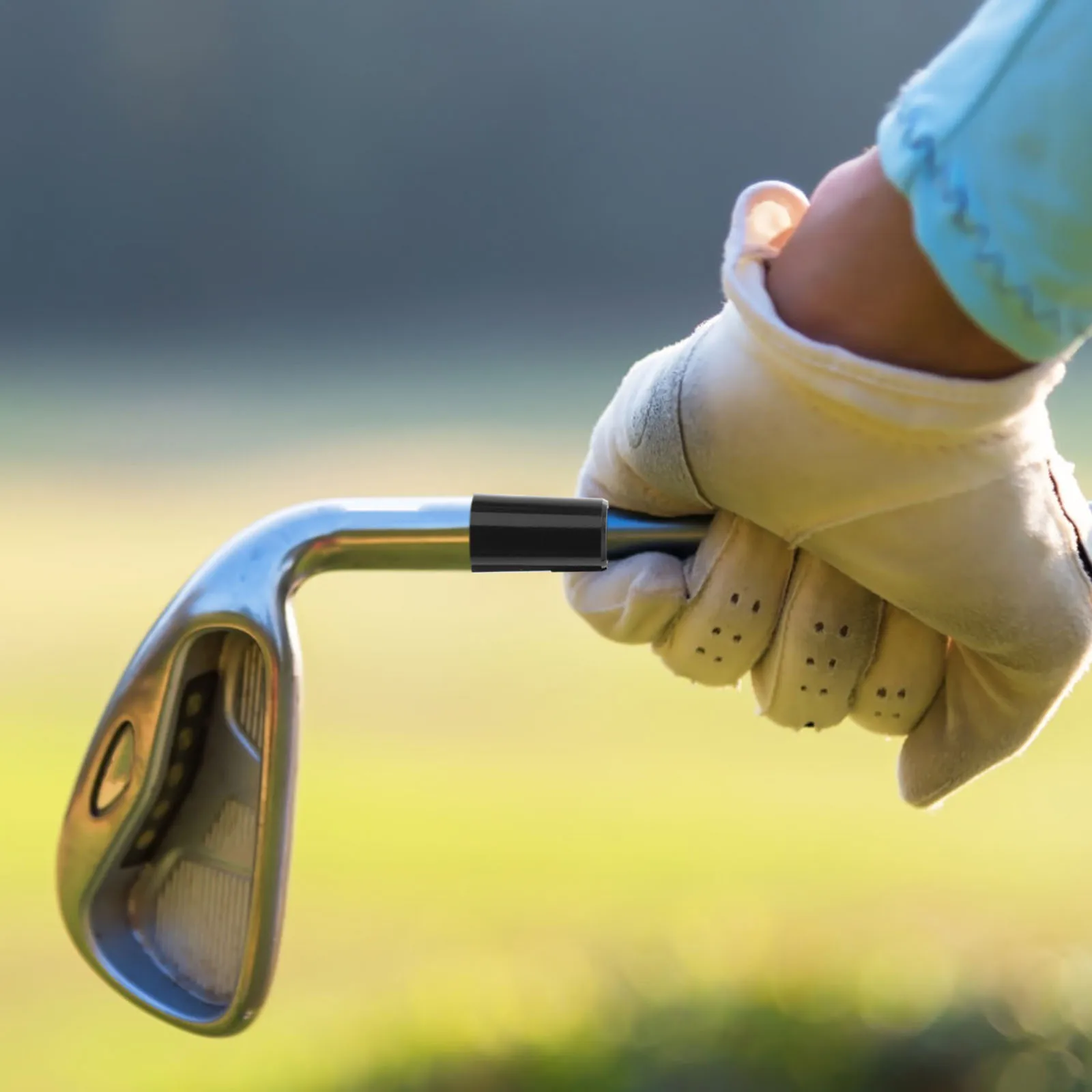 

2 Pcs Golf Club Rubber Cover Shaft Ferrules Irons Ring Accessories 0.355 Sleeve Caliber