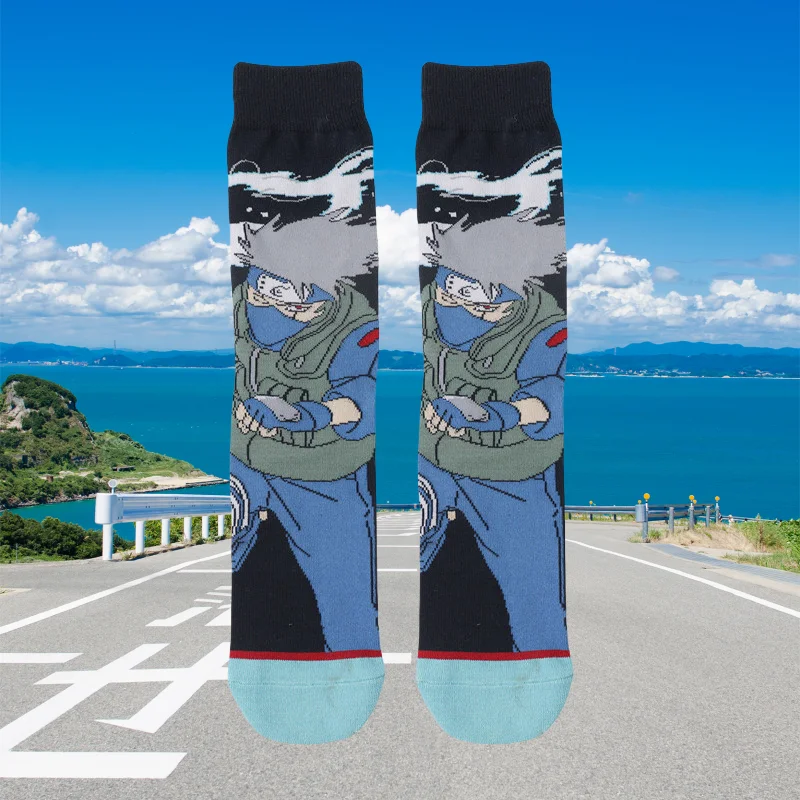 Bandai Hip Hop Street Style calcetines de Anime hombres mujeres novedad divertidos calcetines casuales calcetines CuteYoga calcetines de ciclismo calcetines Hallo KT