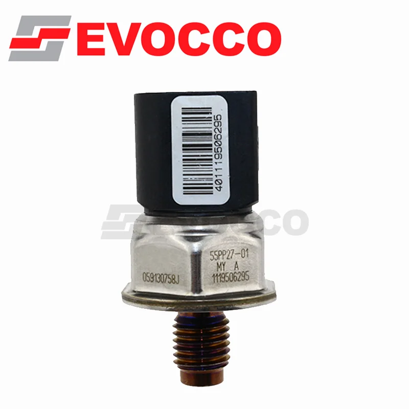 Original FUEL HIGH PRESSURE RAIL SENSOR Switch For  AUDI A4 A5 A6 A8 Q7 2.7 3.0 4.2 TDI VW TOUAREG PHAETON 059130758J 55PP27-01