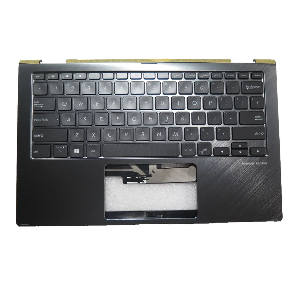 

US Laptop PalmRest&keyboard For ASUS 90NB0JC1-R34UI0 13N1-68A0R01 5A Gray Top Case With Backlit