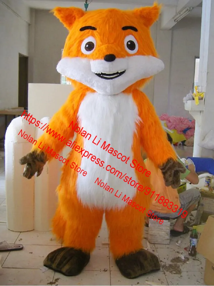 Herstellung Eva Material Helm Orange Katze Maskottchen Kostüm Cartoon Anzug Geburtstags feier Maskerade Cosplay Erwachsenen größe Weihnachts geschenk 866