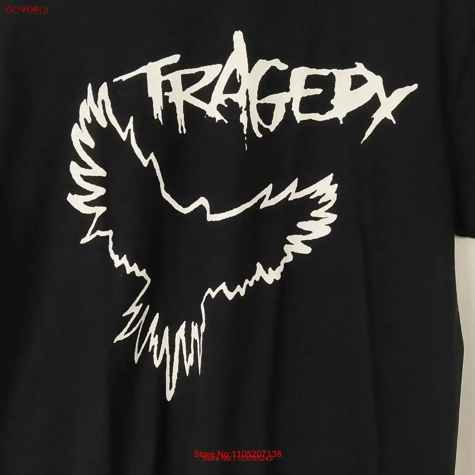 

TRAGEDY T shirt hardcore punk d beat crust anti cimex skitsystem discharge wolfbrigade from ashes rise his hero is gone