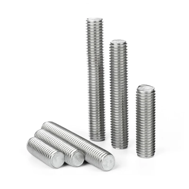 M3 304 stainless steel thread rod bar length 20 to 250mm