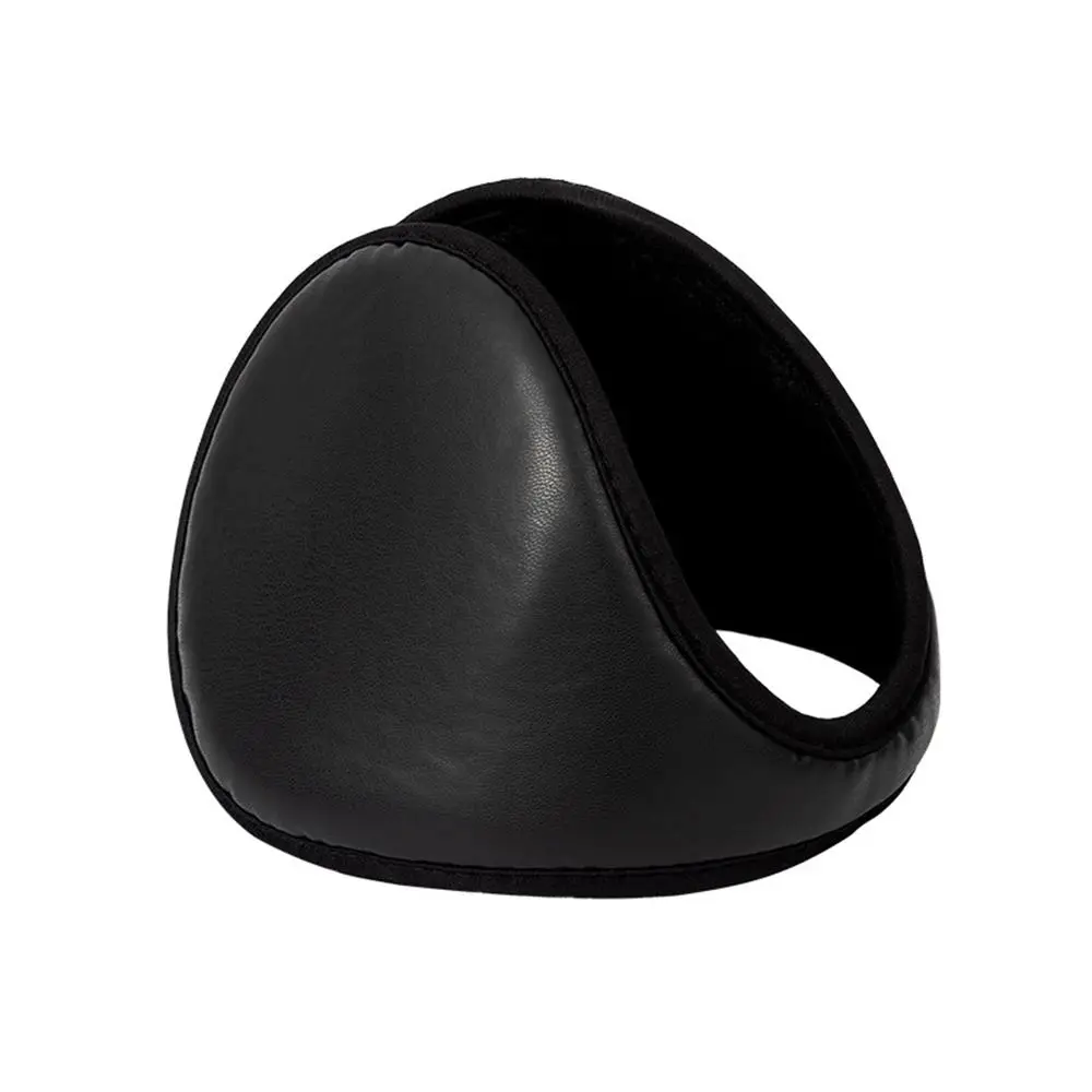 Duurzame unisex winteroorbeschermers anti-koude wind dikker oorbeschermer waterdichte PU-oorhoes voor buiten fietsen skiën