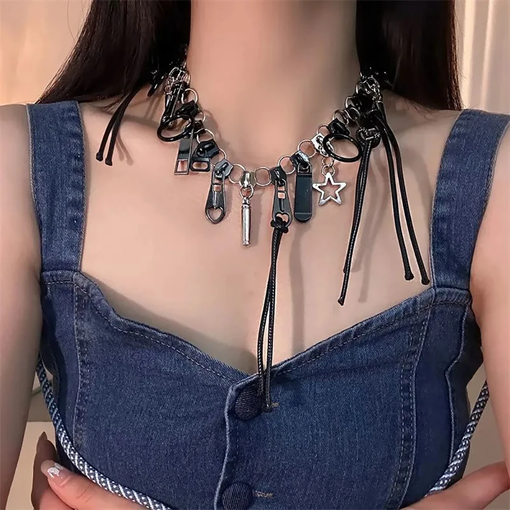 Gothic Fashion Zipp… - image