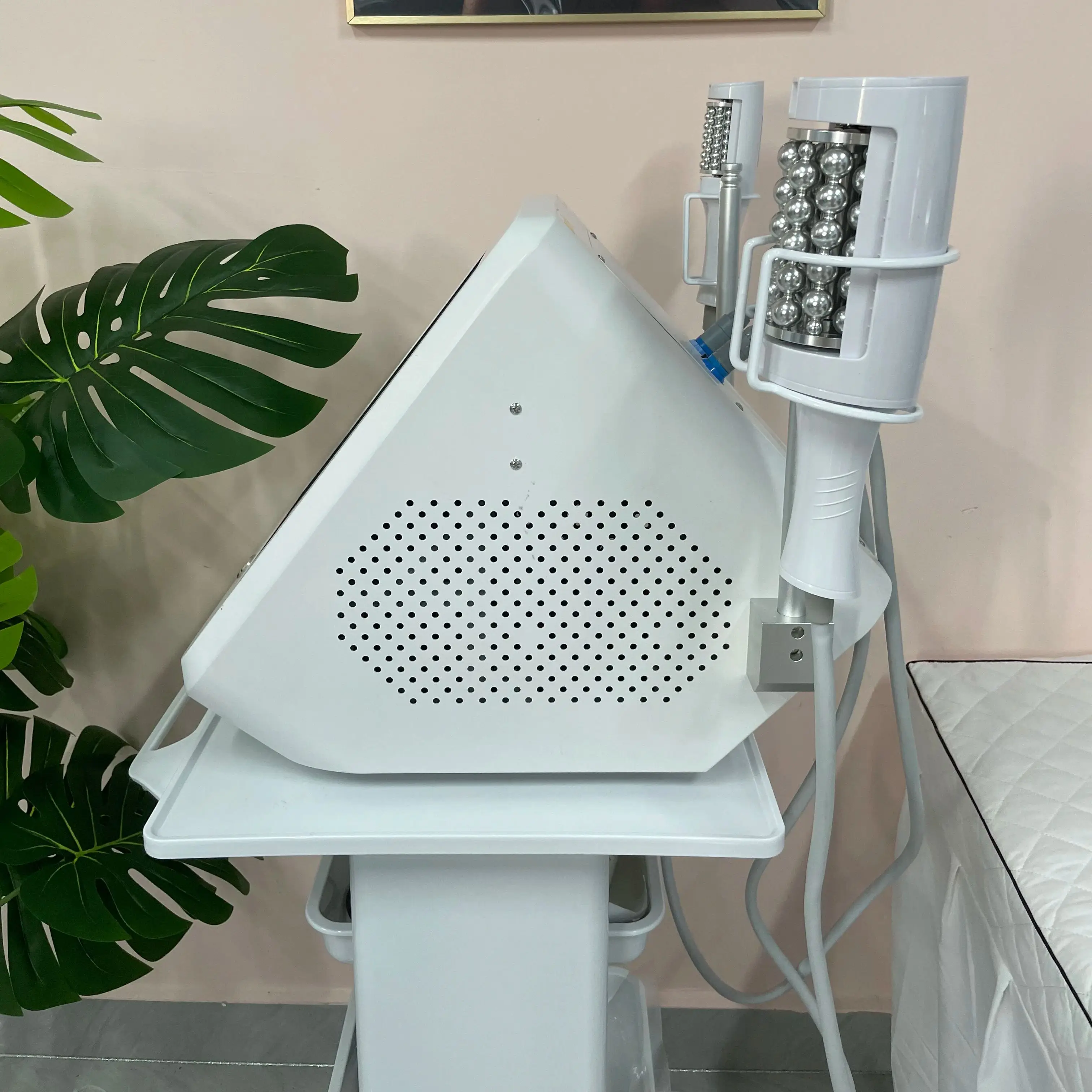 

Инфракрасный вакуумный роликовый массажер MYOSLIM 6500 Вт, 200 Гц – 360-градусный массажный инструмент с внутренними шариками для уменьшения целлюлита и жировых отложений