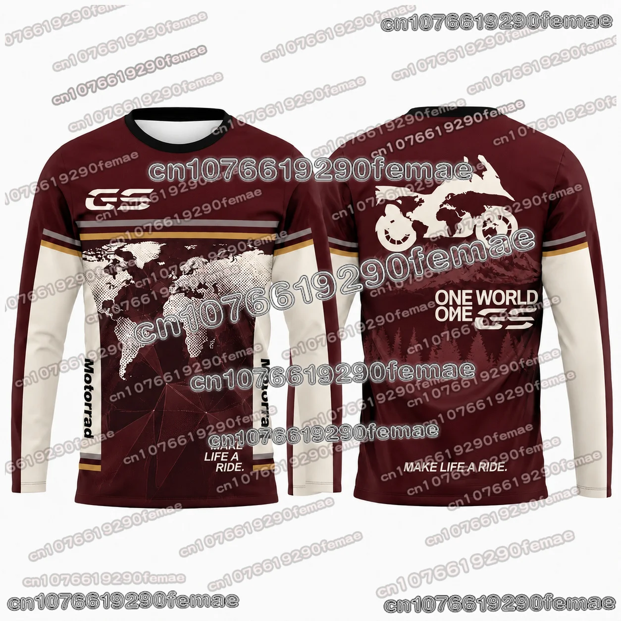 Neues GS Adventure Motorrad Langarm-Fahrshirt Sommer Moto Reise-Shirt Leichtes Atmungsaktives Schnelltrocknendes T-Shirt – Detail 7