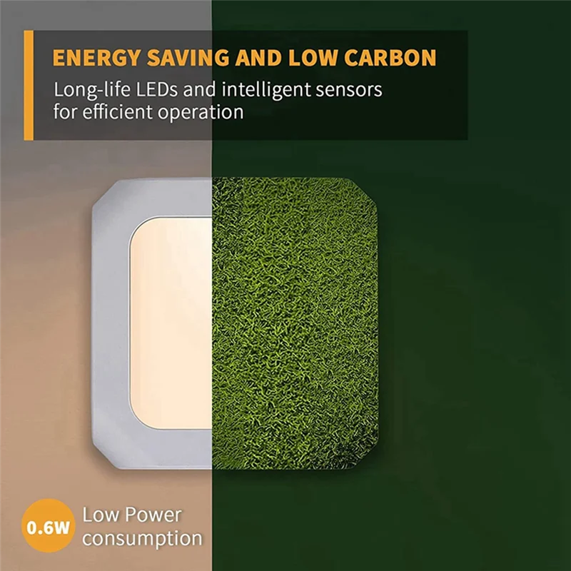 BHTS-2Pcs LED Night Lamp Lights Stepless Dimming Wall Lights For Home Bedroom Corridor Aisle Room Light Control