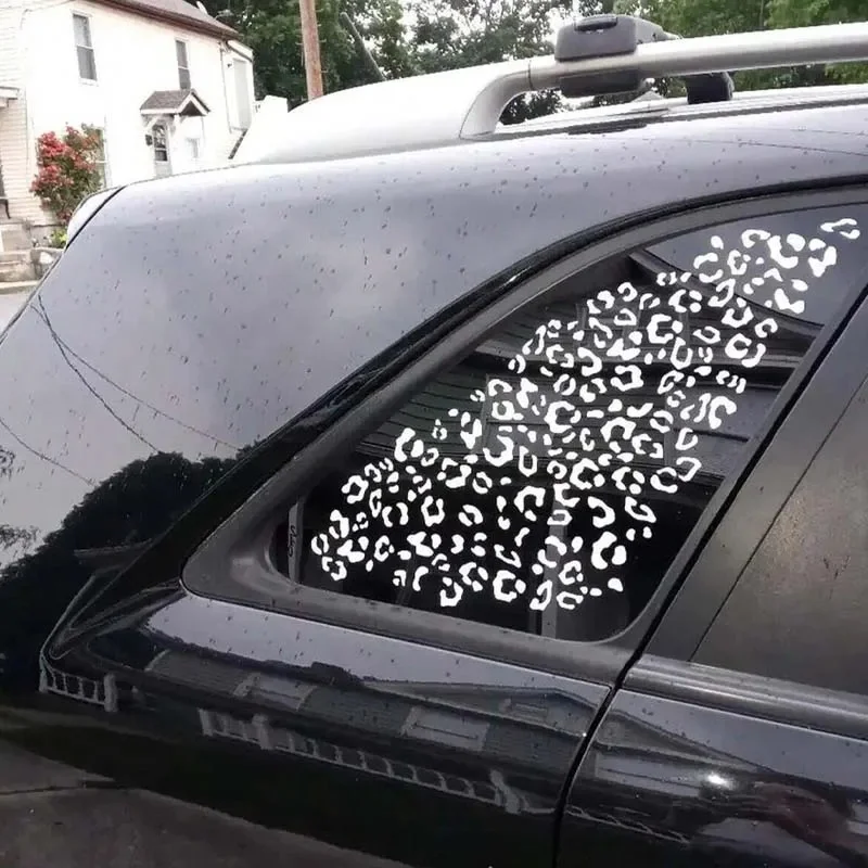 Fashion Leopard Pattern Car Sticker Multicolor Vinyl Decal DIY Modification Sticker Auto Exterior Accessories
