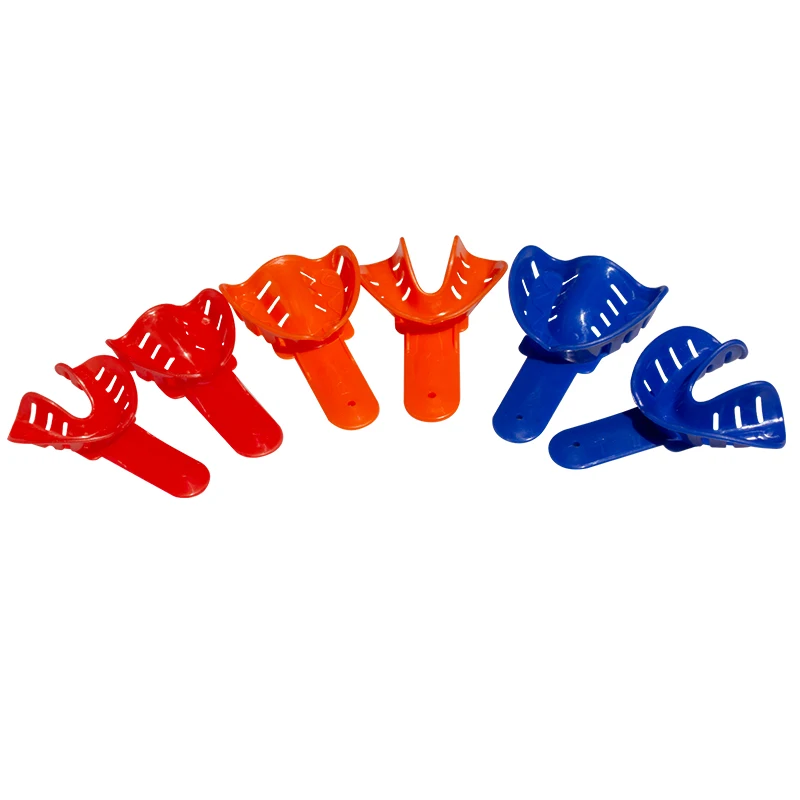 

Одноразовый цветной пластиковый стоматологический лоток, материал для детской ротовой пленки для отпечатков, модельный лоток, стоматологический материал